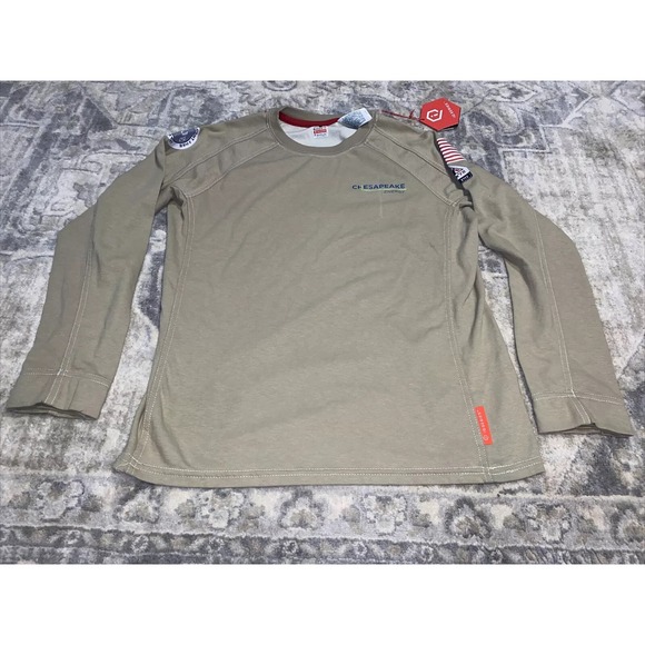 bulwark Jackets & Blazers - New Bulwark Women's IQ Series‎ Comfort Beige Knit Henley Sz Small Regular